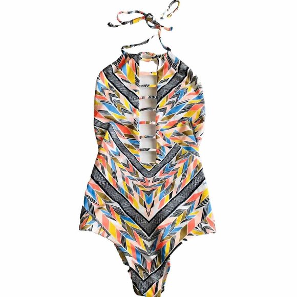 Volcom Women's Tidal Motion 1 Piece Swimsuit Size‎ XS - Picture 3 of 7